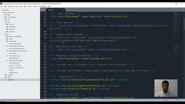 COMO DESARROLLAR UN ODONTOGRAMA EN PHP JAVASCRIPT JQUERY Y MYSQL   PARTE 4 - LIMPIANDO LA TEMPLAT
