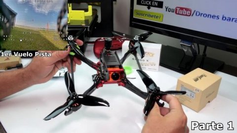 Montaje y Ensamblado Drone de Carreras Vertical y ESC 4 en 1 Parte 1