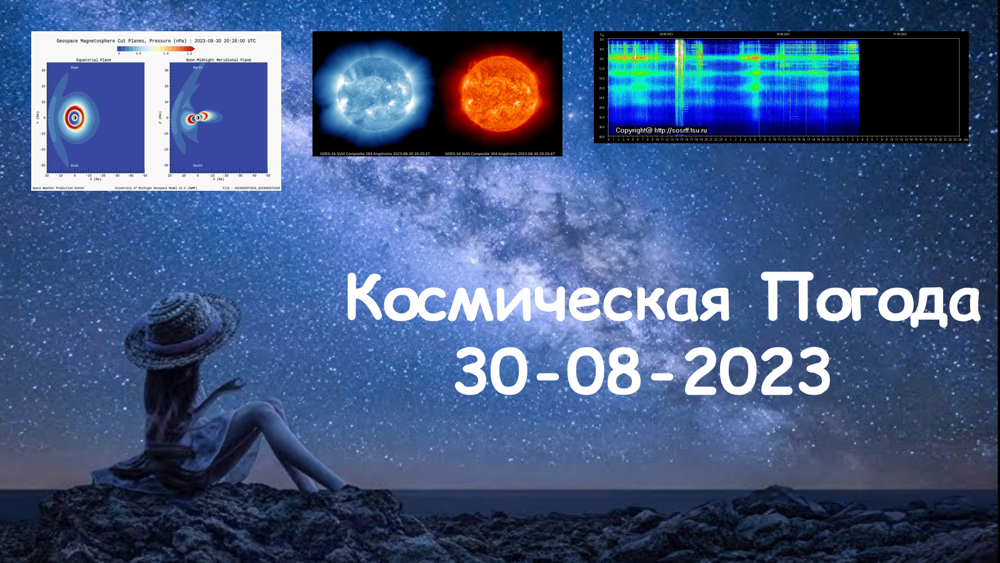 Космическая Погода 30.08.2023