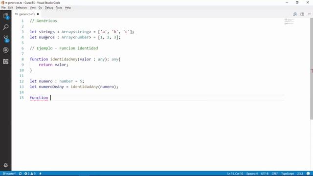 ¿Qué son los Genéricos? | Genéricos | Programando en TypeScript