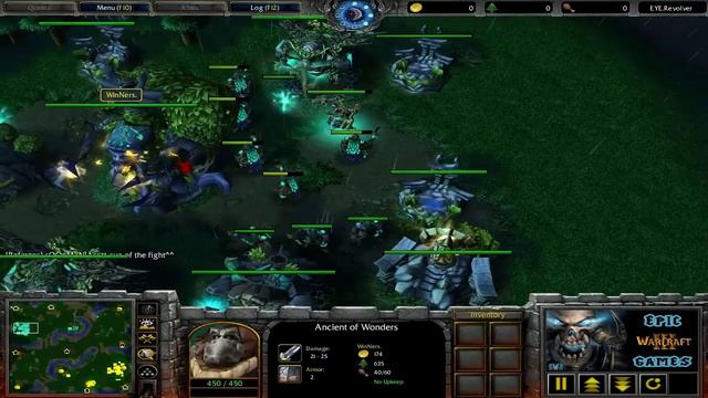WinNers(NE) vs [M]Cash(ORC) - Epic WarCraft 3 Games - RN38