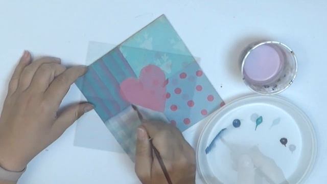 Decorative painting, country painting decoupage - tutorial