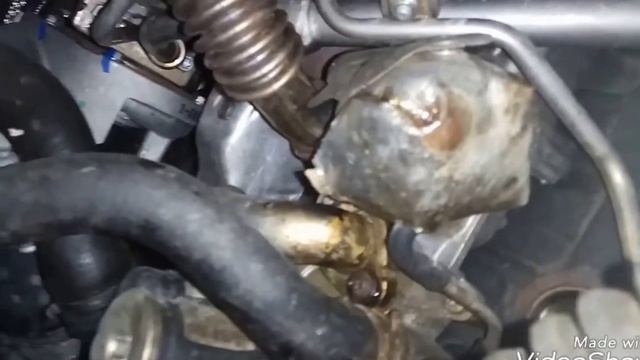 Skoda Octavia 1.6 TDI CAYC Radiator EGR Leak/Fuga de anticongelante