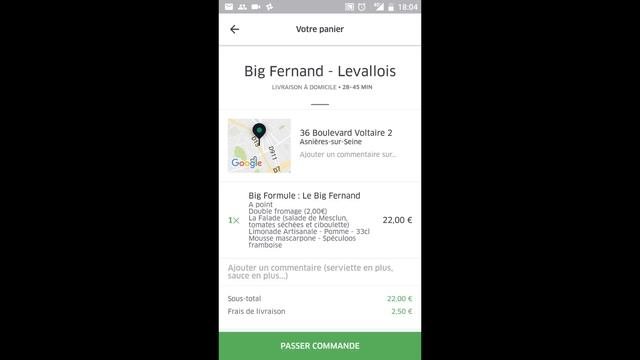 ДОСТАВКА ЕДЫ В ПАРИЖЕ  FOODORA UBEREATS DELIVEROO