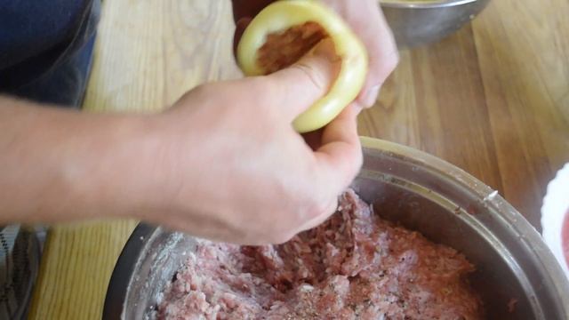 Фаршированные перцы. Перец с мясом и рисом. и мясо и рыба.
