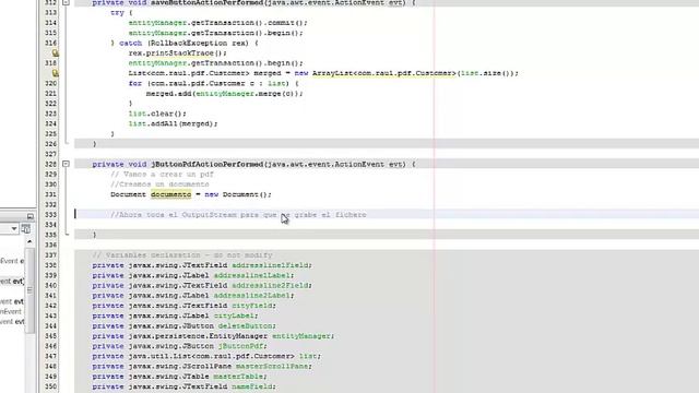 Crear pdfs en JAVA con iText