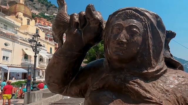 4K ? POSITANO Italia Costa Amalfitana? PASEO A PIE CON SUBTITULOS Drone 2023 walking tour
