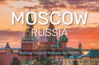 Москва, Россия - Moscow 2024. Walking tour of the city center 4K HDR - Обзор Москвы