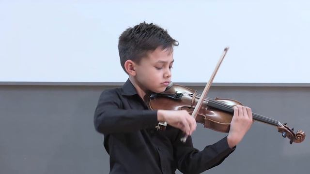 P. de Sarasate: Introduction et Tarantelle, op. 43 - Raphael Nussbaumer, violin