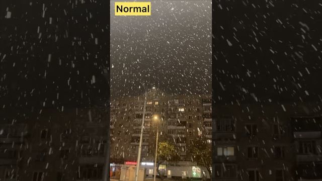 Первый снег в Москве, сезон 23-24г.