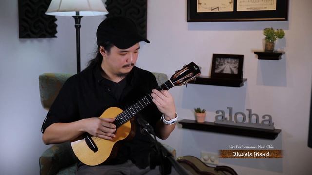 Neal Chin and Custom MP Tenor Ukulele - (UKULELE FRIEND: Live Performance)