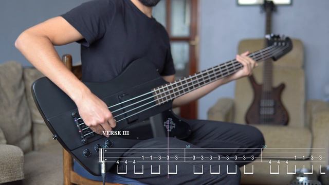 Mastodon - Teardrinker (Bass Cover) + SCREEN TABS