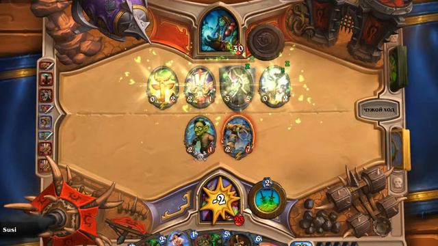 Hearthstone: Heroes of Warcraft Разбойник VS Шаман и пираты жестко стелят