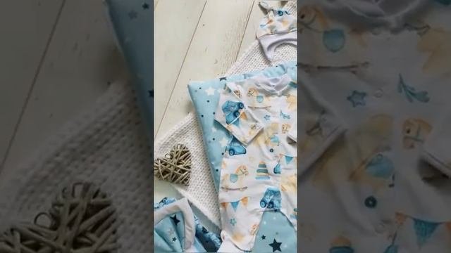 Комплект на  выписку и для прогулок для новорожденного от ПолзунОК Онлайн