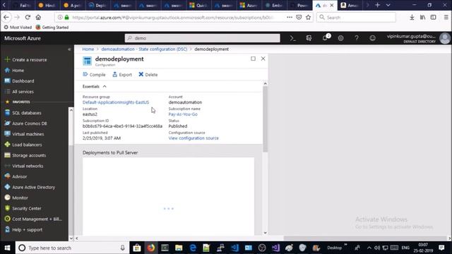 Azure Powershell DSC - How to install and configure IIS web server with Powershell DSC