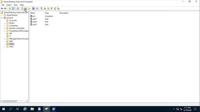 How to Move Users & Computers one OU to another OU Through Powershell in Windows Server 2019