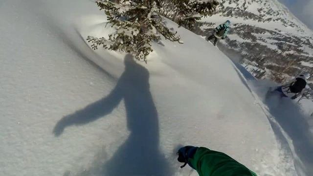 Весенний фрирайд в Шерегеше с командой BlackCatFreeride 16.03.2017