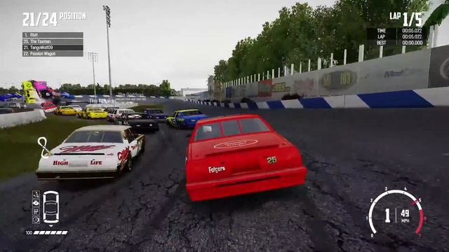 The Quickest Death in Wreckfest History (No Sound)