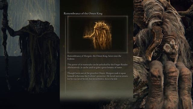 Elden Ring Narrated Compendium - Remembrance Of The Omen King