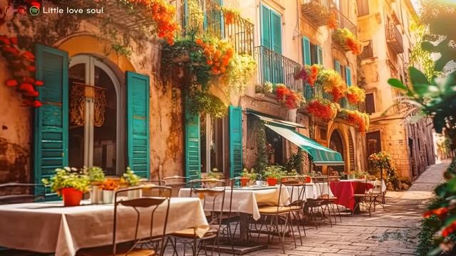 Barcelona Cafe Shop Ambience  Autumn Bossa Nova Cafe Morning Music for Wake Up and Be Happy