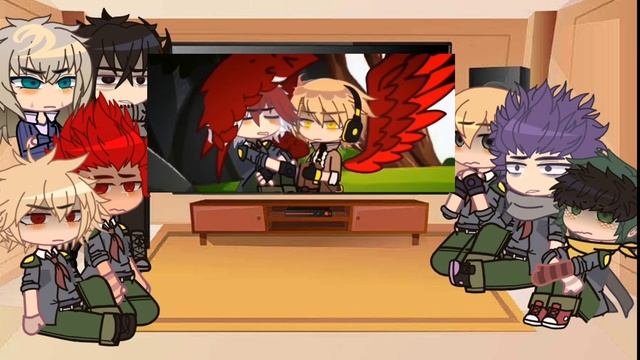  Mha reacts to Shouto todoroki Hawks  Takami Keigo angst  Dabihawks  shigadabihawks