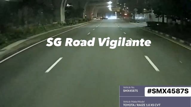 7oct2022  #SMX4587S toyota raize drink & drive till doze off arrested by singapore traffic police