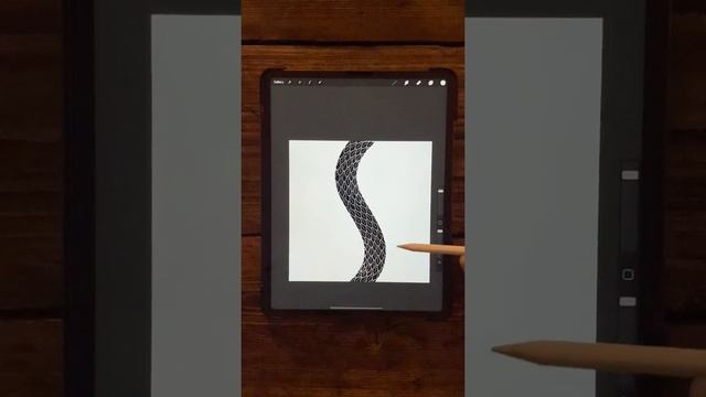 Procreate Tutorial #6 - How to create snake scales and underbelly brushes