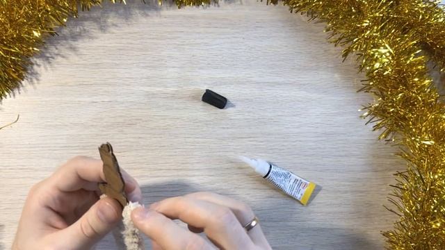 Новогодние елочные игрушки своими руками за 5 минут  DIY Мастер-класс