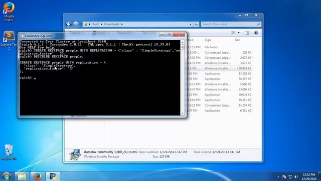 Installing Apache Cassandra In Windows