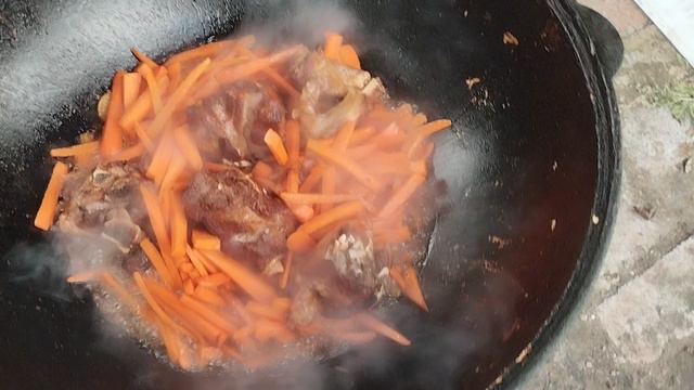узбек плов уличная еда