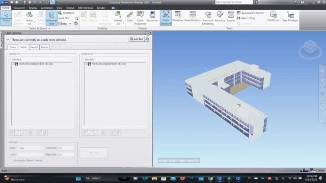 How to export revit to naviswork (nwc.) file