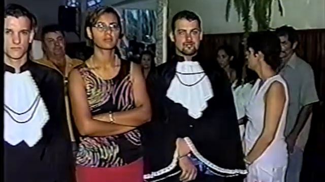 1 Formandos 2001 -- Colégio Estadual Paraíso do Norte -- Missa 18 12 2001 -- Igreja Matriz