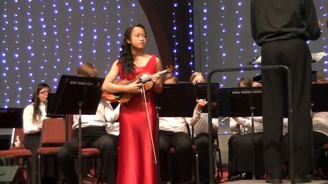 Accolay Violin Concerto in A minor BPYO Concert 12062014