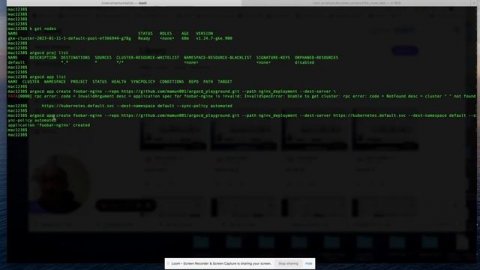 ARGO CD LAB 8: Install an app via argocd CLI that has auto-sync enabled #gitops