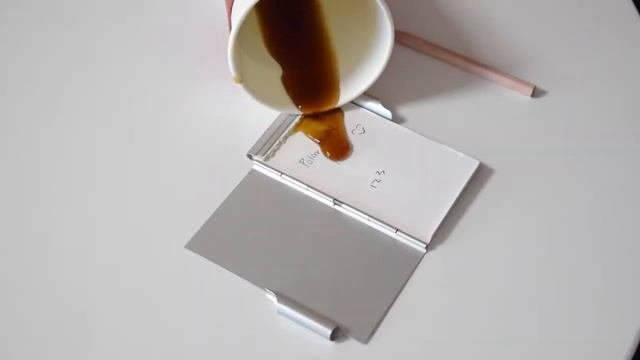Metal Shell & Waterproof Paper: The strongest personal notebook