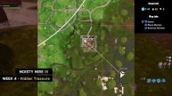 Season 4 Week #4 ? Search between a Bench, Ice Cream Truck, and a Helicopter Challenge | Fortnite
