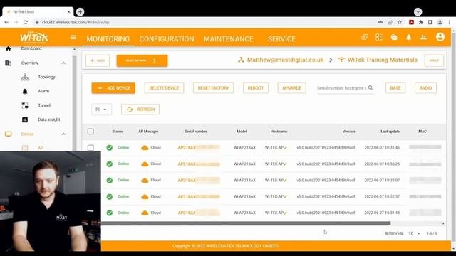 How To Firmware Upgrade Wi-Tek devices via Cloud 2.0