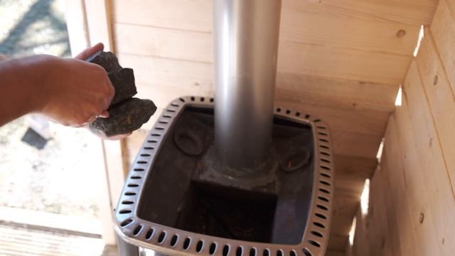 Harvia M3 woodburning sauna stove