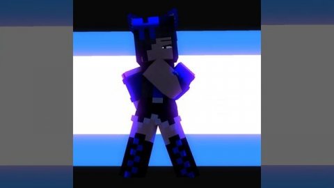 Bellamy Demon Dance Challenge - Minecraft Animation ♡︎ఌ #shorts