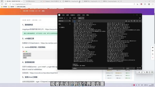 香港匿名服务器的购买，宝塔面板安装并降级绕过登录，面板软件安装和介绍