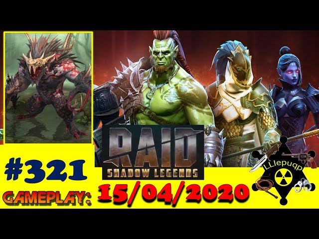 #321. Поход на Подземелья и Тренировка Героев | RAID: Shadow Legends  | 15/04/2020