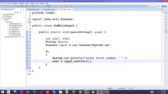 39. do while loop in Java part-2 Pashto