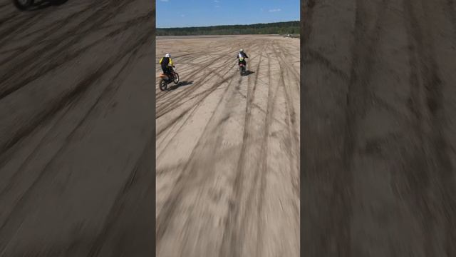 Эндуро мотоциклы с FPV дрона
