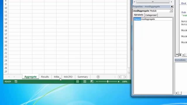 VBA Worksheet Objects