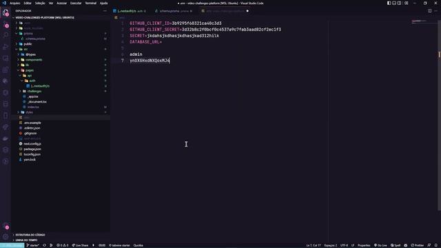 Criando uma plataforma de desafios (#03) - Autenticação com Github com Next Auth, Prisma e Mongo