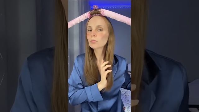 Лайфхак по закреплению бигуди на голове?