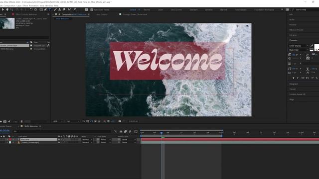 0.1 Welcome To After Effects
