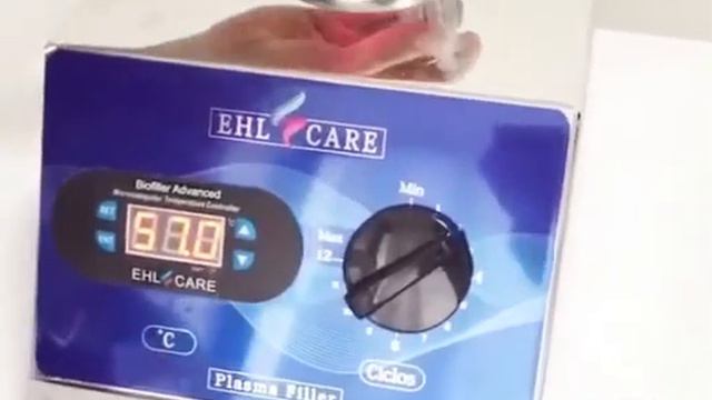 Modo de uso Equipo plasma gel más foto activación de PRP vídeo 3 (Biofiller Advanced EHL CARE)