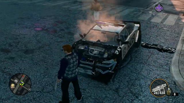 Как раздолбать в хлам свою машину [Saints Row 3]