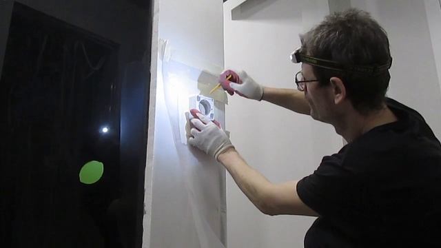 Перенос выключателей за угол кирпичной стены. Часть 2.